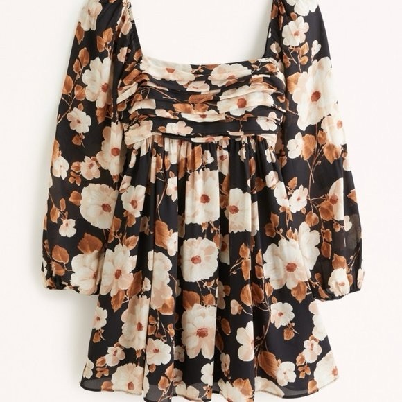 Abercrombie & Fitch Dresses & Skirts - Abercrombie Emerson Balloon Sleeve Mini Dress